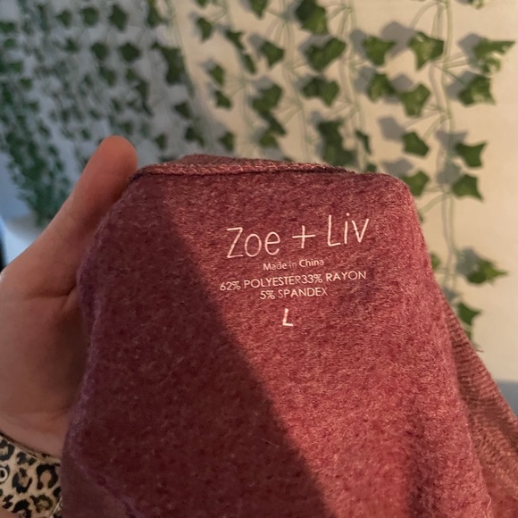 Blessed Red Sweater Zoe + Liz Brand - Picture 2 of 5